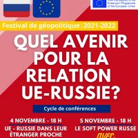 Festival de géopolitique des 4 & 5 novembre 2021  : L’Europe dans tous ses États.