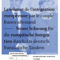Webinaire : La relance de l’intégration européenne par le couple franco-allemand